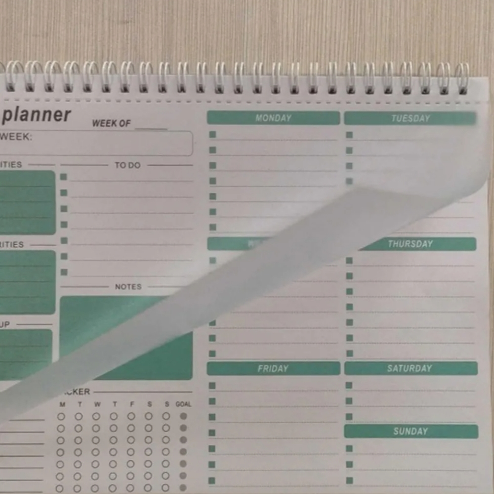 Weekly Goals Schedule Planner - Picture 3 of 6
